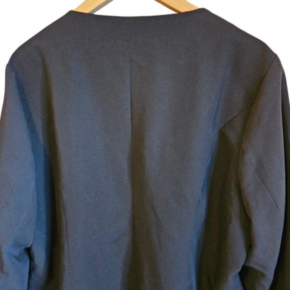 Torrid Studded Blazer Open Front Jacket Lined Black Women's Size 2 (18/20; 2X) - Picture 8 of 8